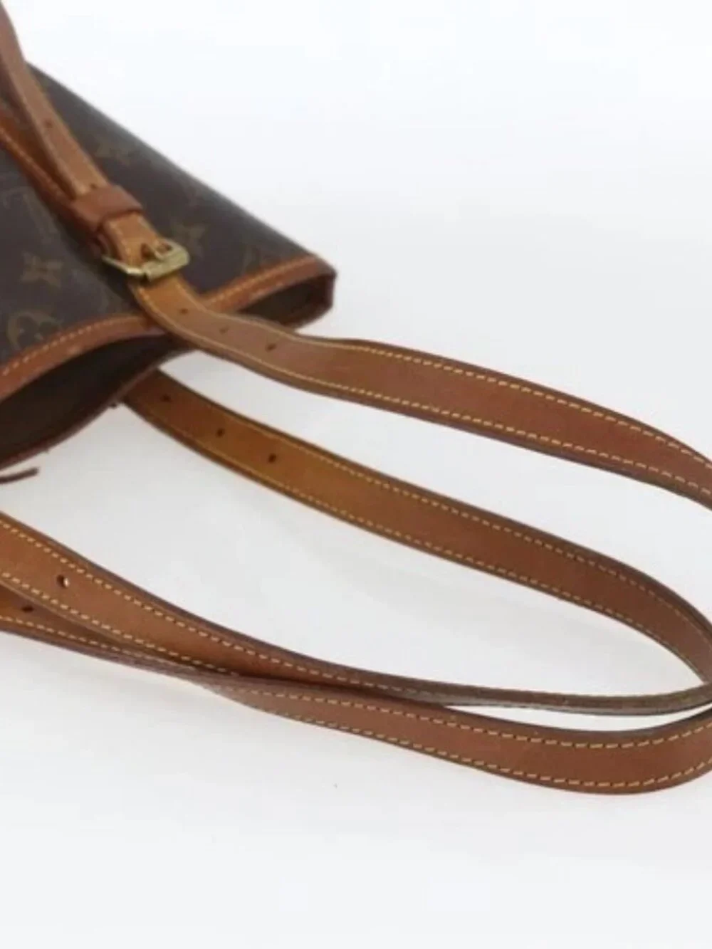 LOUIS VUITTON Monogram Bucket GM Shoulder Bag M42236 LV Auth 165936
